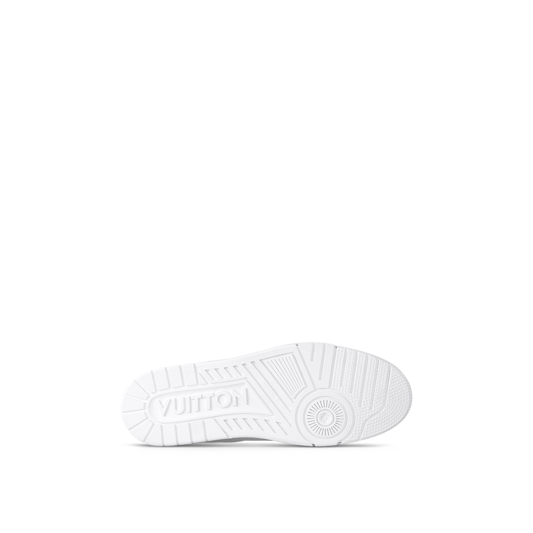 LOUIS VUITTON — Sneaker LV Trainer, cuir de veau, Blanc