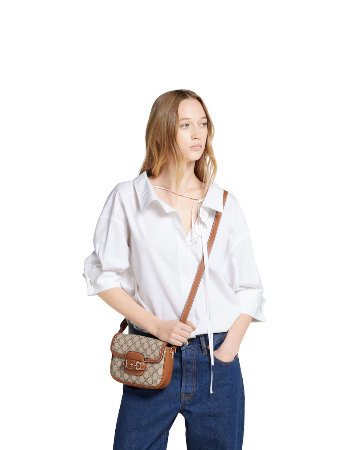 Gucci Sac Épaule Horsebit 1955 Soft Petit Format 3