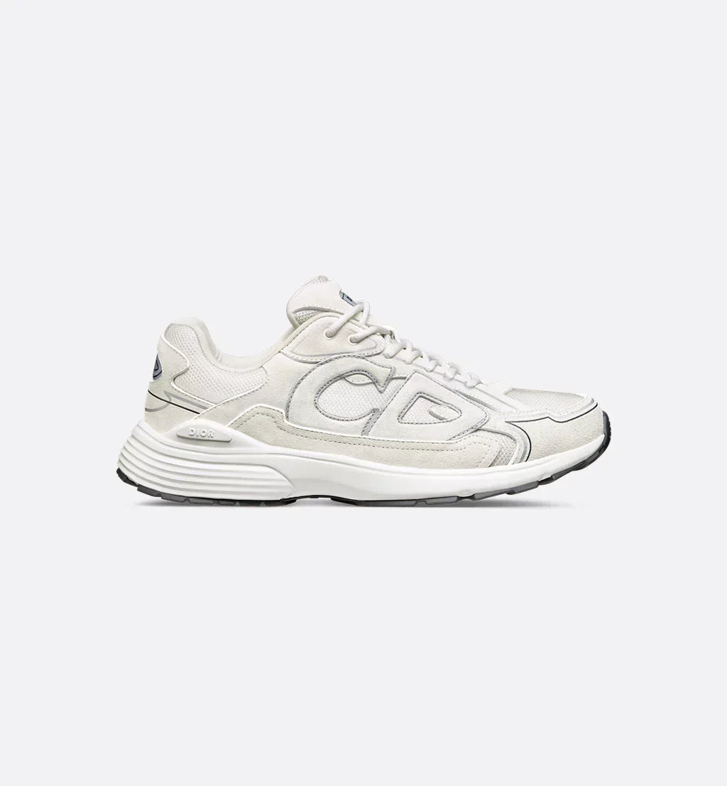 DIOR B30 SNEAKER – DIOR OBLIQUE TECHNICAL MESH BLANC & ÉCRU