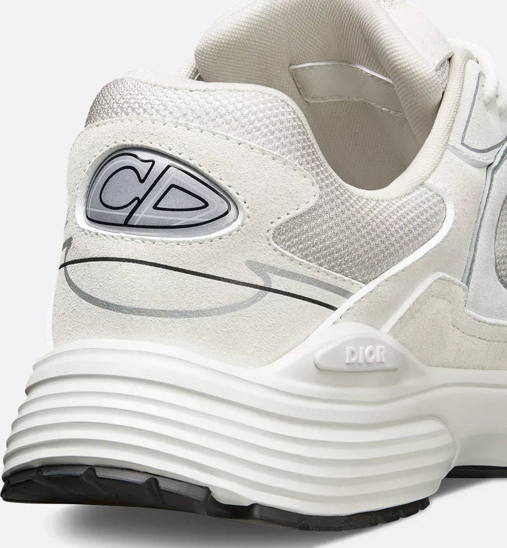 DIOR B30 SNEAKER – DIOR OBLIQUE TECHNICAL MESH BLANC & ÉCRU