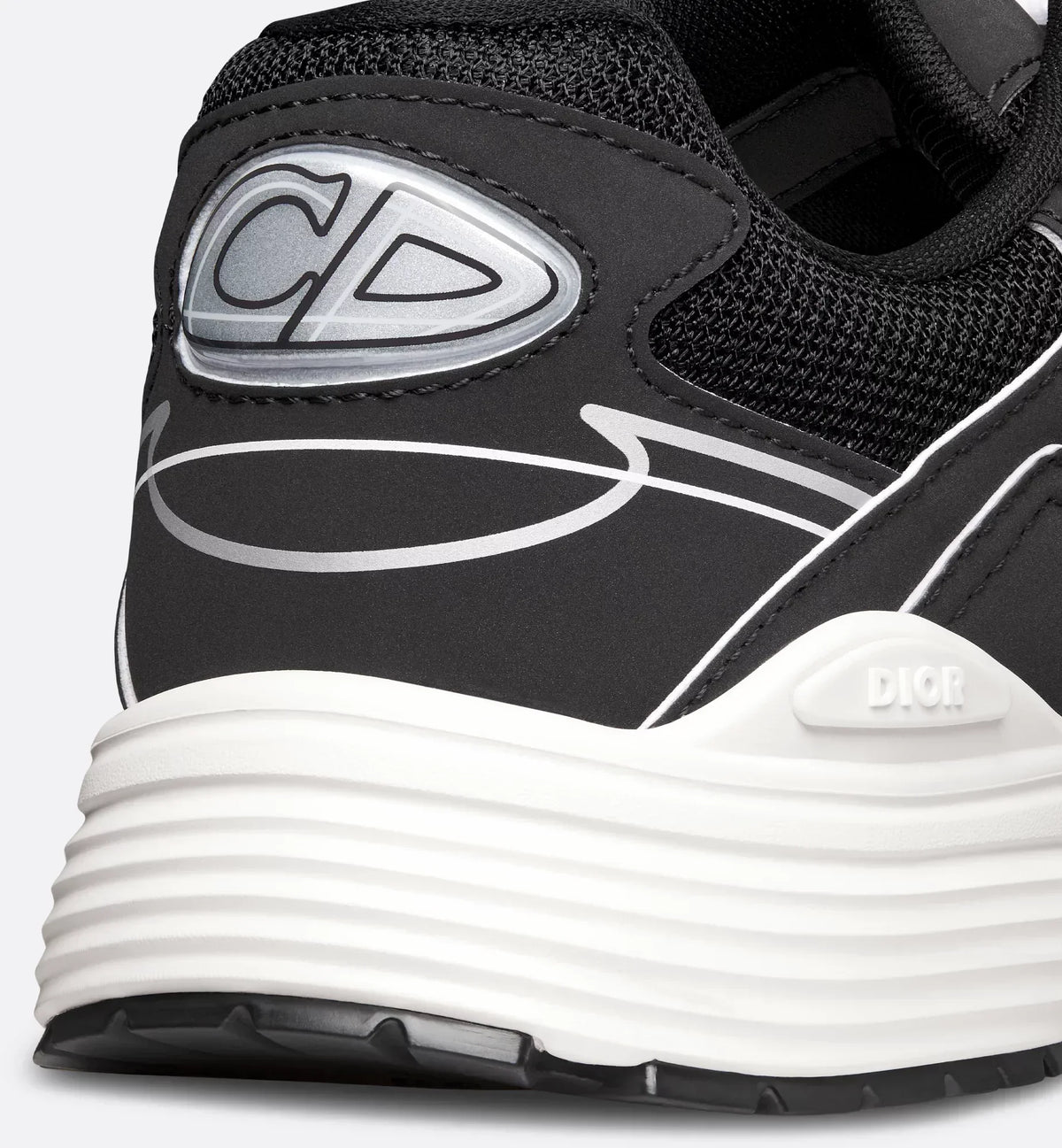 DIOR B30 SNEAKER – DIOR OBLIQUE TECHNICAL MESH NOIR & BLANC