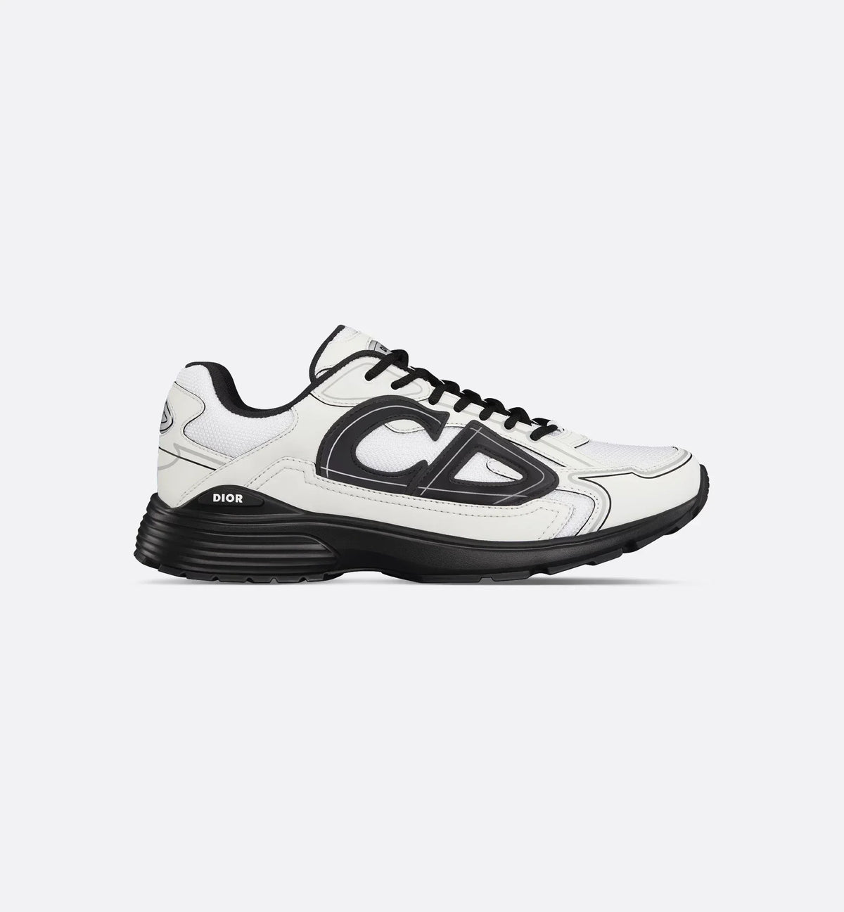 DIOR B30 SNEAKER – DIOR OBLIQUE TECHNICAL MESH BLANC & NOIR
