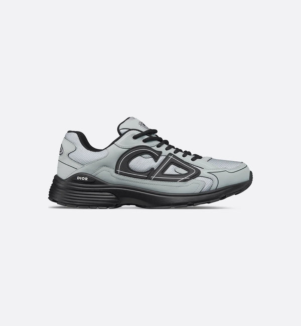 DIOR B30 SNEAKER – DIOR OBLIQUE TECHNICAL MESH GRIS & NOIR