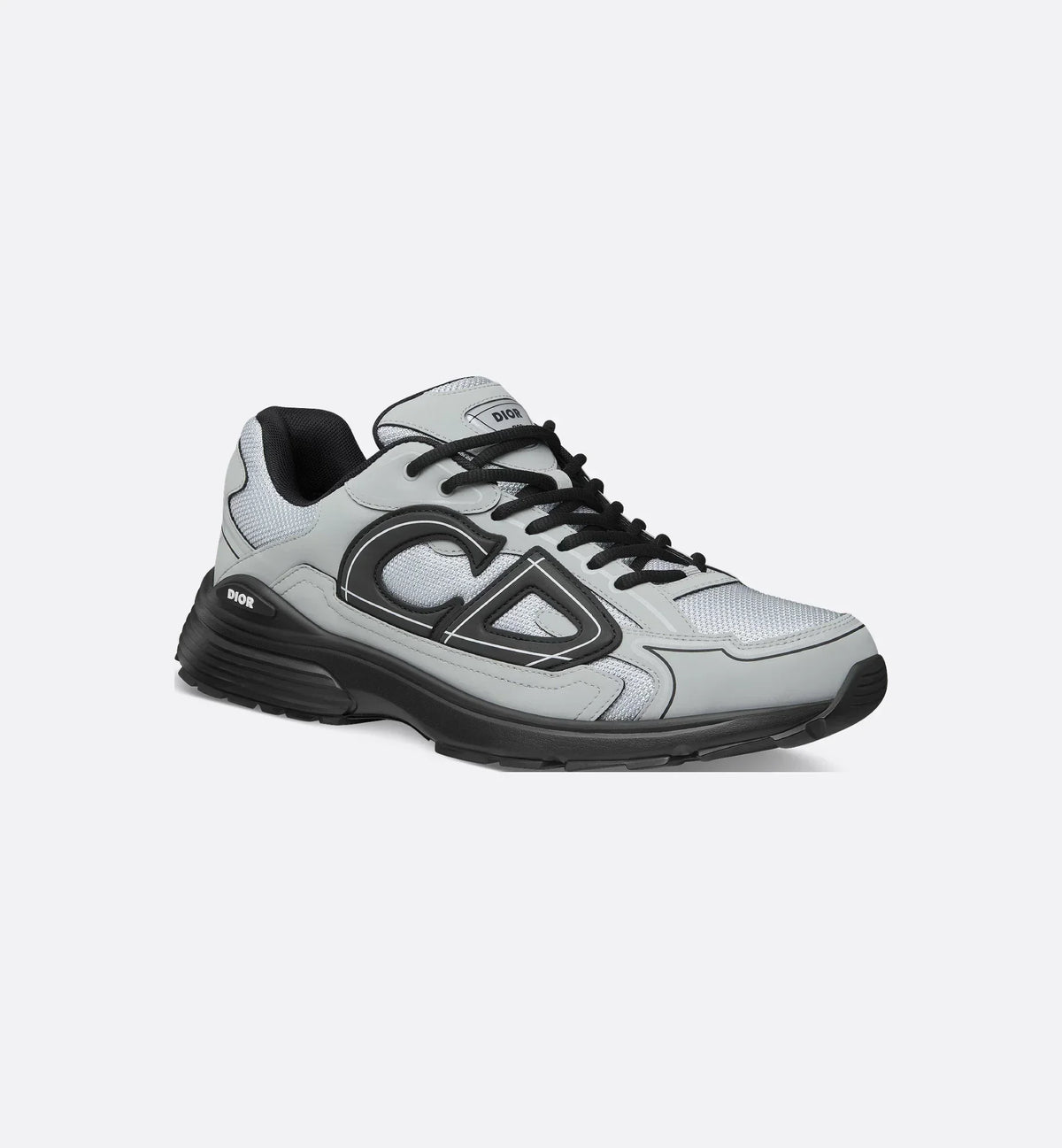 DIOR B30 SNEAKER – DIOR OBLIQUE TECHNICAL MESH GRIS & NOIR