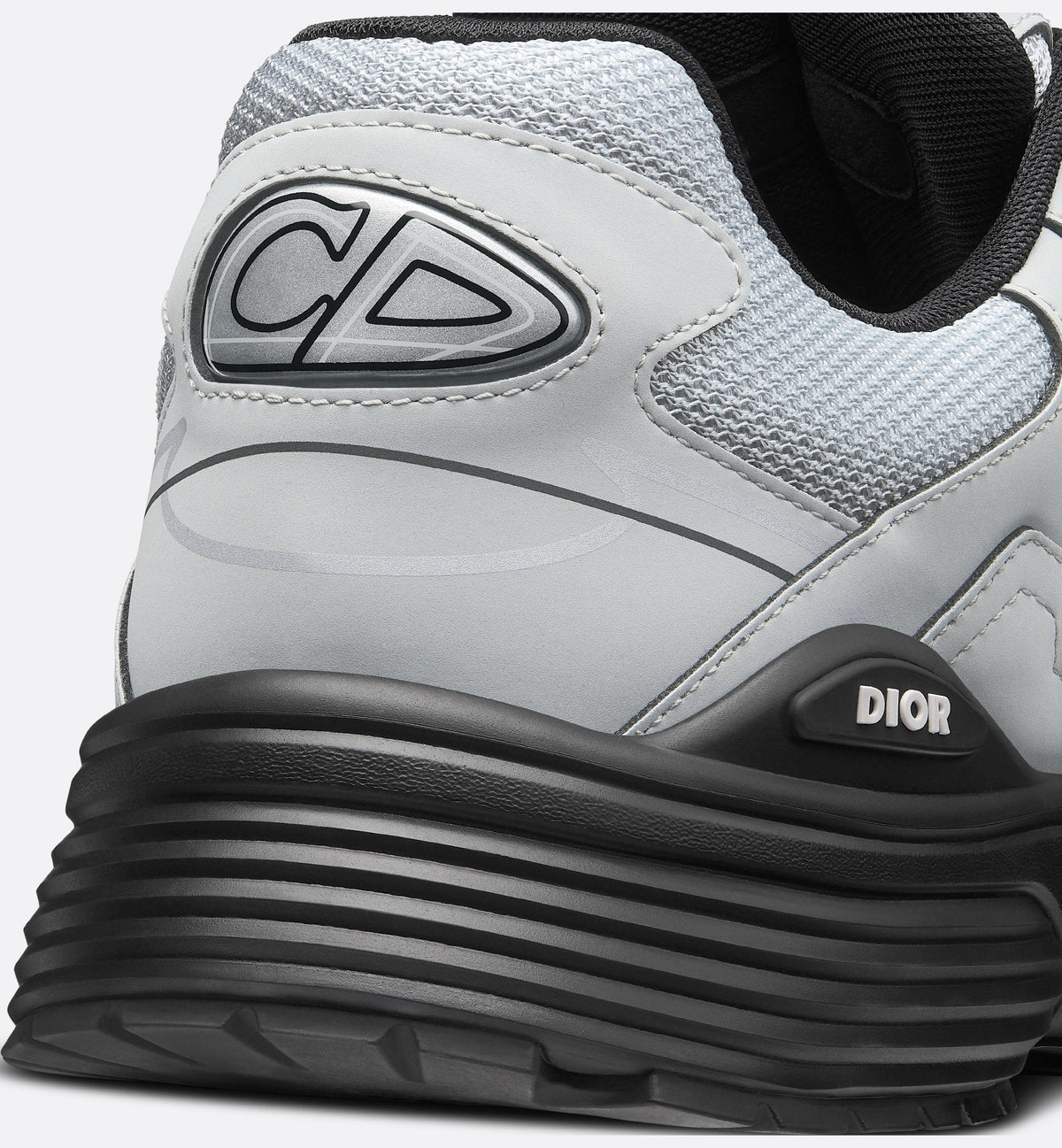 DIOR B30 SNEAKER – DIOR OBLIQUE TECHNICAL MESH GRIS & NOIR