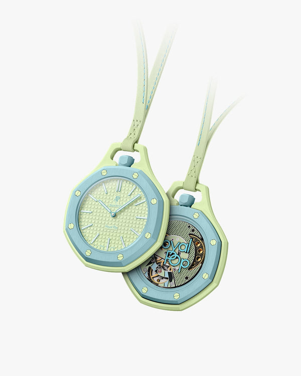 SWATCH × AUDEMARS PIGUET – ROYAL OAK CONCEPT PASTEL GREEN WATCH AVEC BRACELET BIOCERAMIC