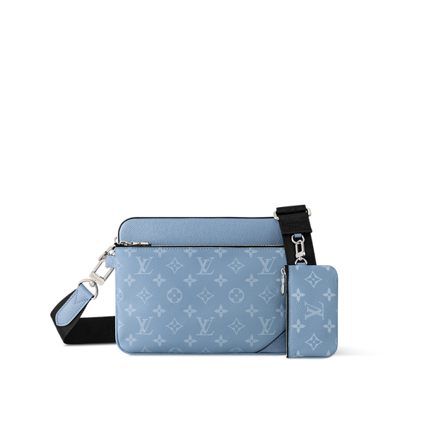 LOUIS VUITTON TRIO MESSENGER – MONOGRAM & TAÏGA