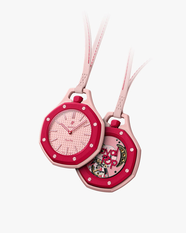 SWATCH × AUDEMARS PIGUET – ROYAL OAK CONCEPT PINK WATCH AVEC BRACELET BIOCERAMIC ROSE