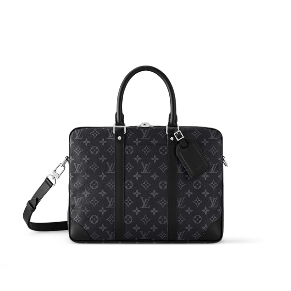 LOUIS VUITTON PORTE-DOCUMENTS VOYAGE PM – MONOGRAM ÉCLIPSE