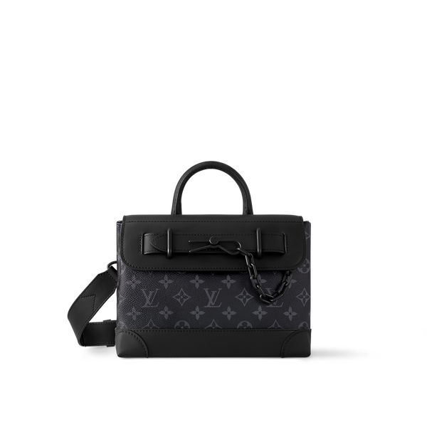 LOUIS VUITTON STEAMER PM – MONOGRAM ÉCLIPSE & TAURILLON MONOGRAM