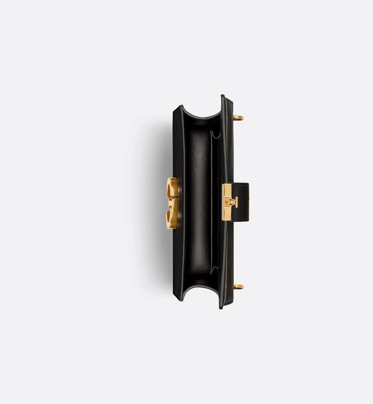 Dior Sac East-West Chaîne 30 Montaigne Cuir Noir 2