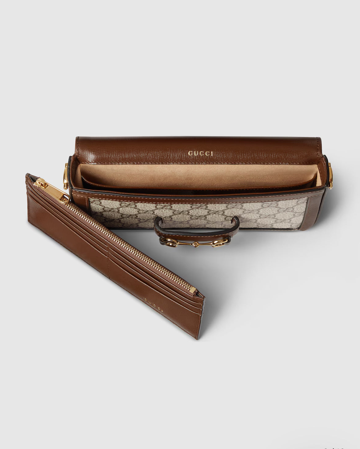 Gucci Sac Épaule Horsebit 1955 Petit Format Structuré