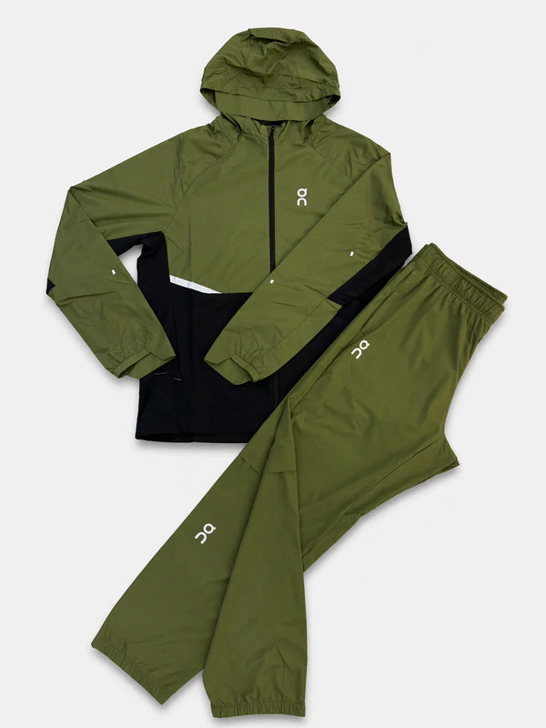 ON — Ensemble Survêtement Kaki (Coupe-Vent à Capuche + Jogger)
