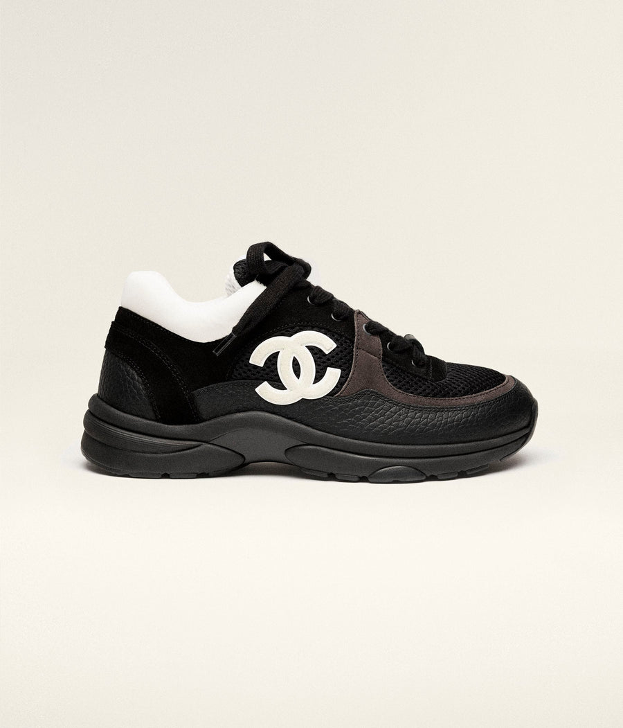 CHANEL — Sneakers CC Noir & Blanc