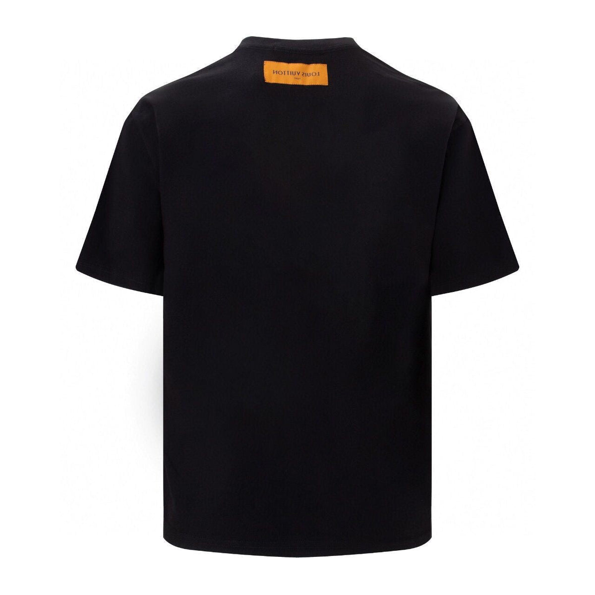 LOUIS VUITTON — T-shirt logo imprimé, jersey de coton, Noir