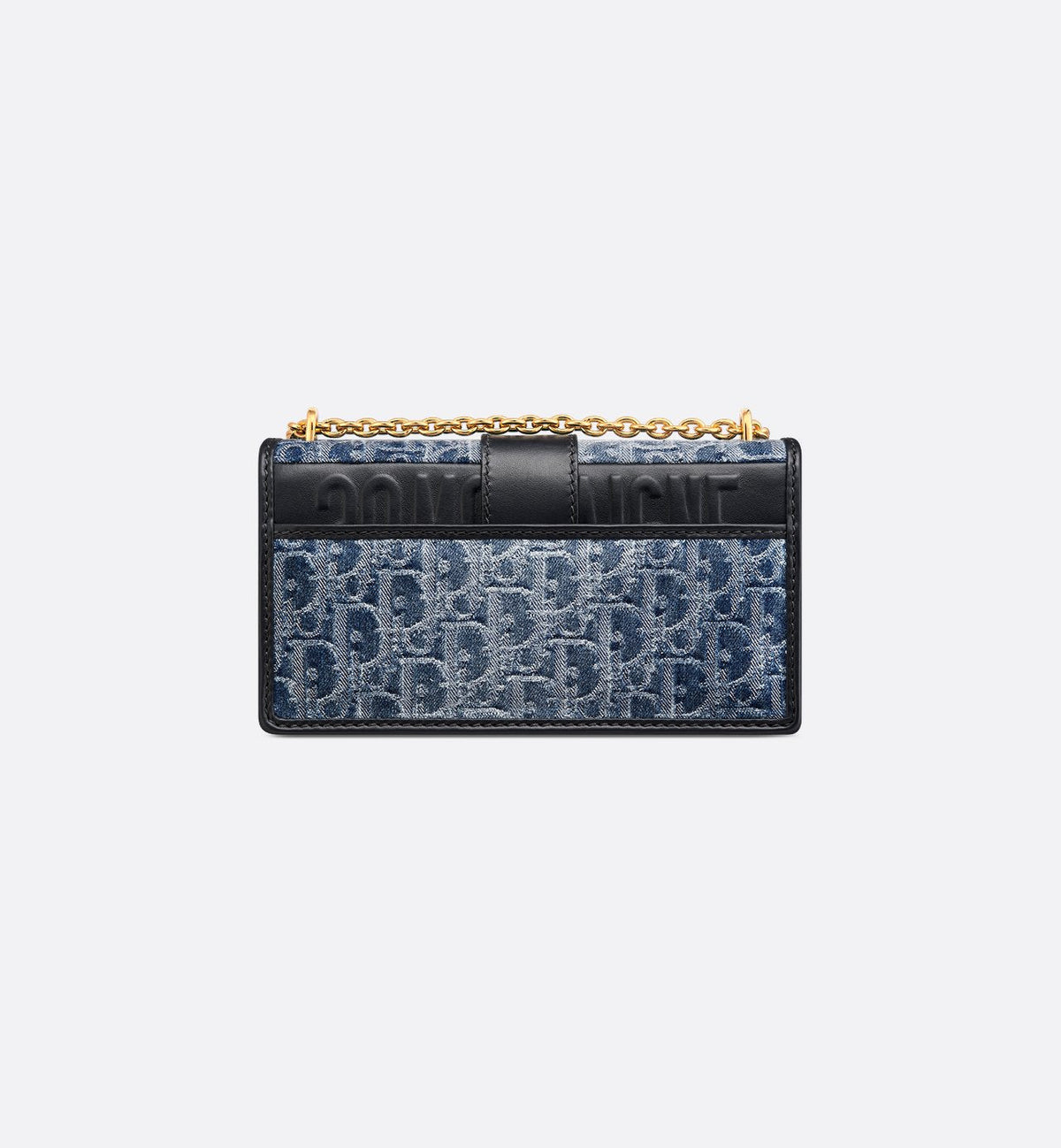 Dior Sac East-West Chaîne 30 Montaigne Denim Oblique