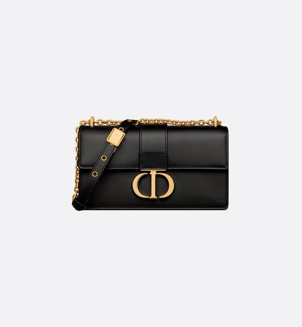 Dior Sac East-West Chaîne 30 Montaigne Cuir Noir 2