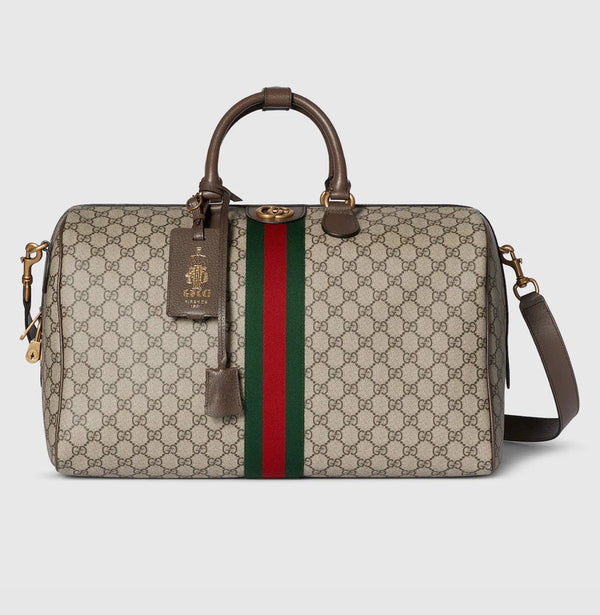 GUCCI — Sac de Voyage Savoy Medium Toile GG Supreme