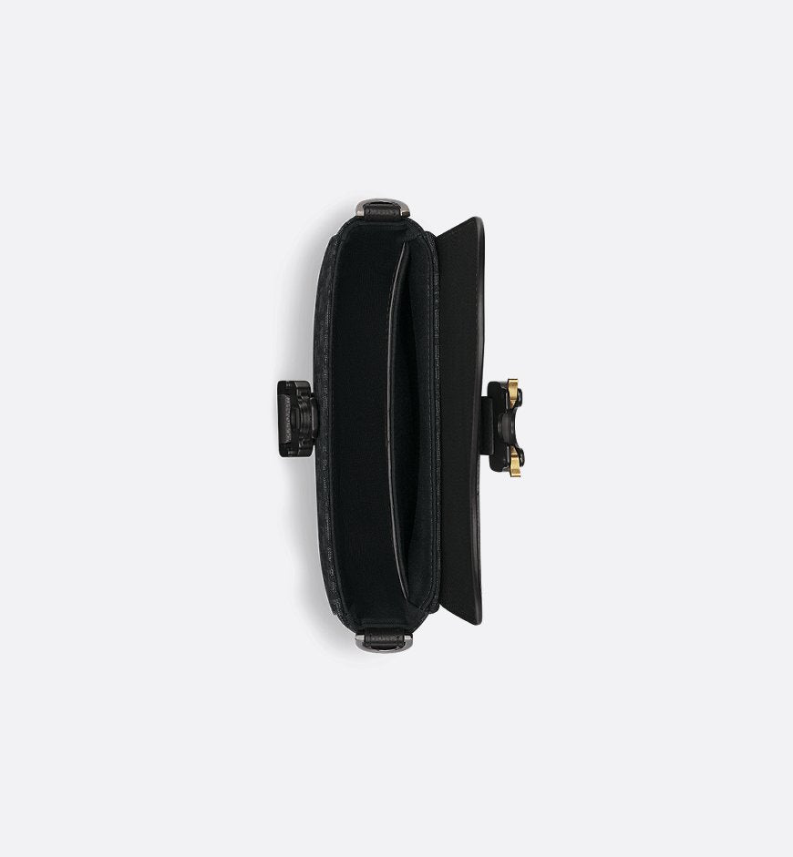 DIOR MINI SAC MESSENGER À RABAT SADDLE – DIOR OBLIQUE