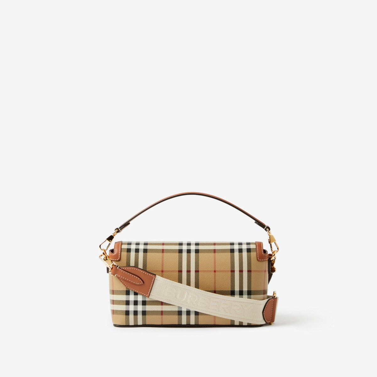 Sac à Main Note Cuir et Toile