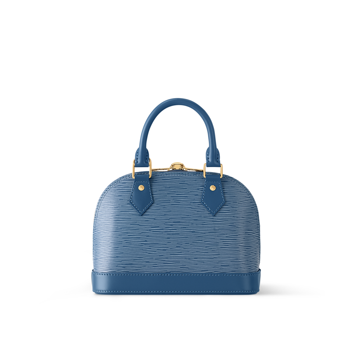 Louis Vuitton Sac Alma BB Cuir Épi Bleu Denim