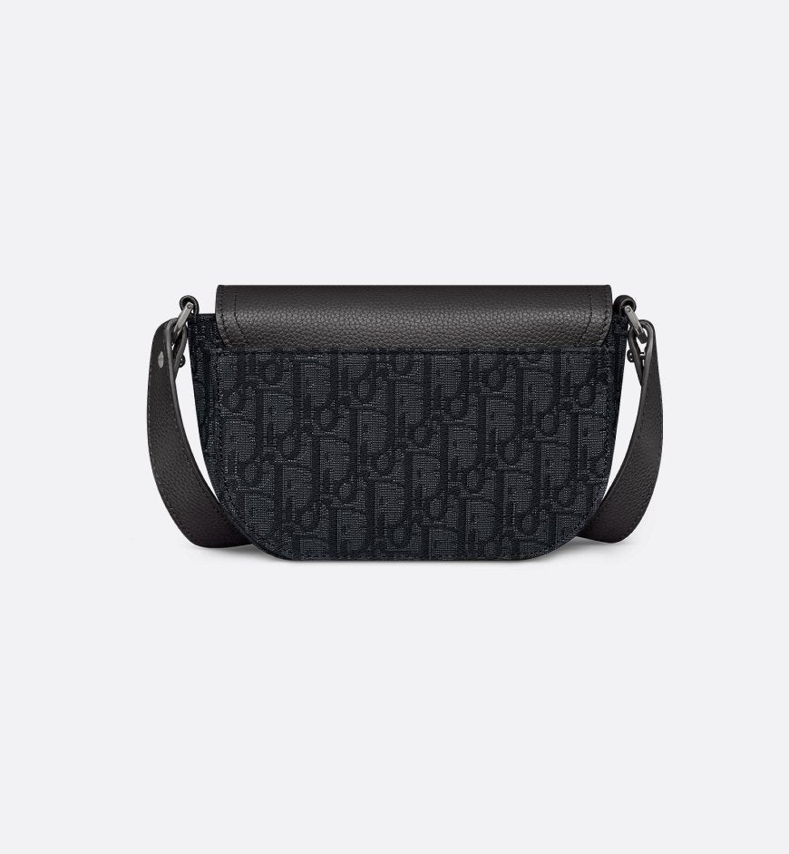 DIOR MINI SAC MESSENGER À RABAT SADDLE – DIOR OBLIQUE