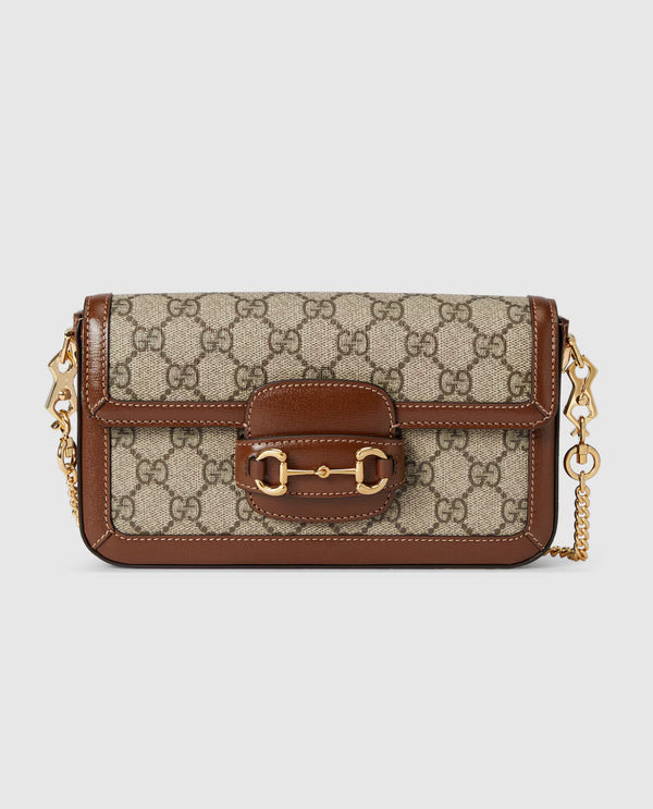 Gucci Sac Épaule Horsebit 1955 Petit Format Structuré