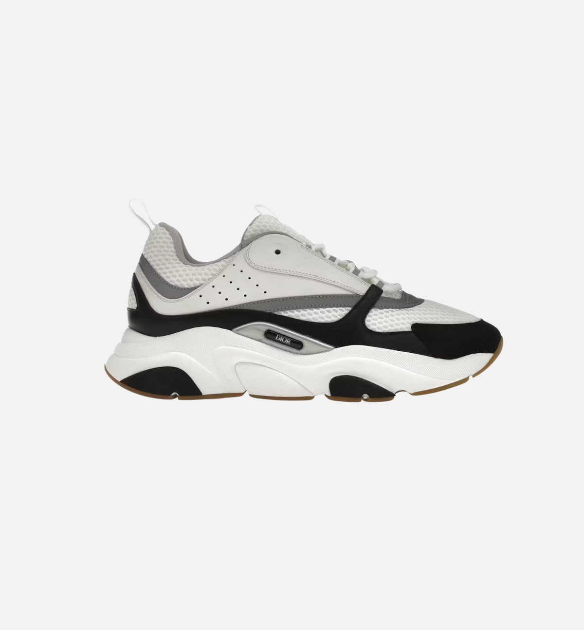 DIOR B22 SNEAKER – MESH TECHNIQUE BLANC, GRIS & NOIR