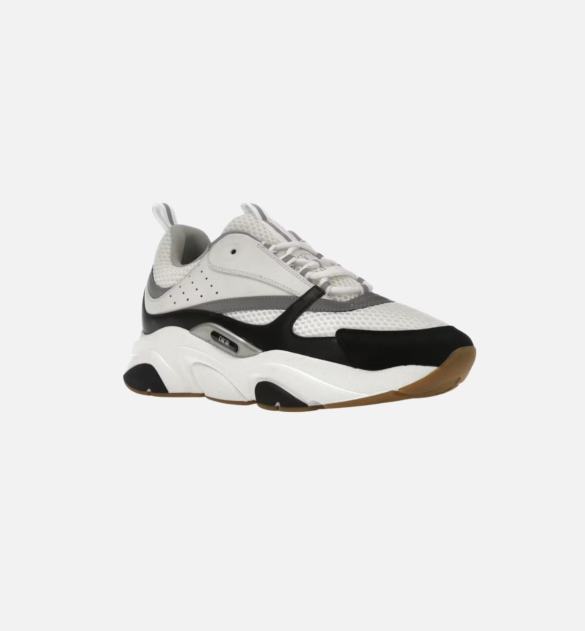 DIOR B22 SNEAKER – MESH TECHNIQUE BLANC, GRIS & NOIR