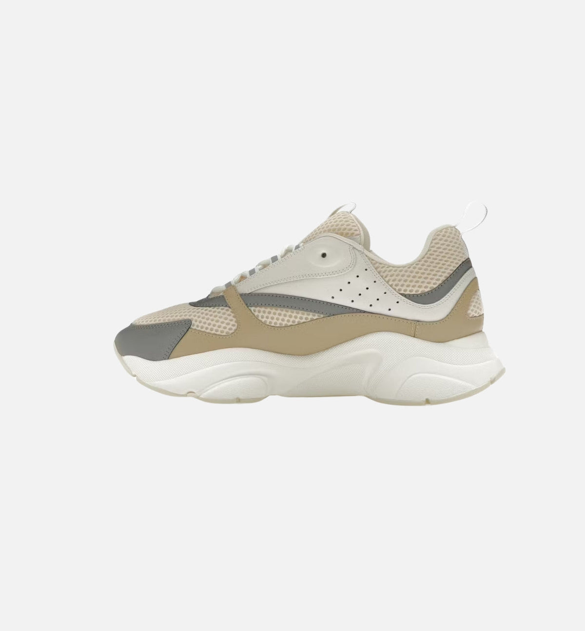 DIOR B22 SNEAKER – MESH TECHNIQUE ÉCRU, BEIGE & GRIS