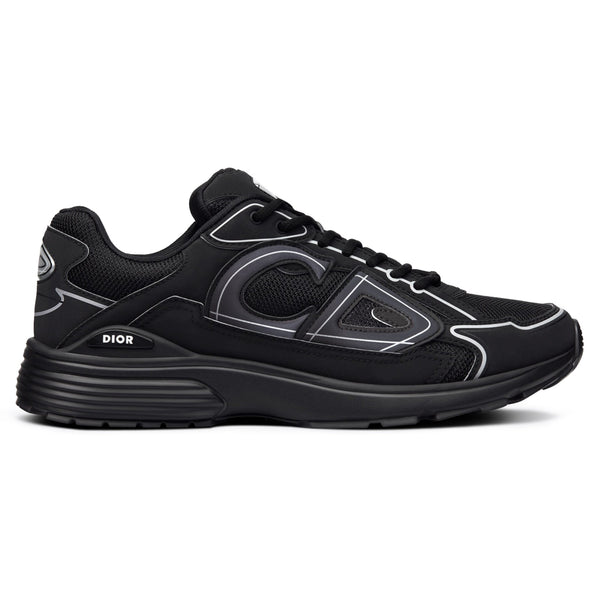 DIOR — Sneaker B30, maille technique et nylon, Noir