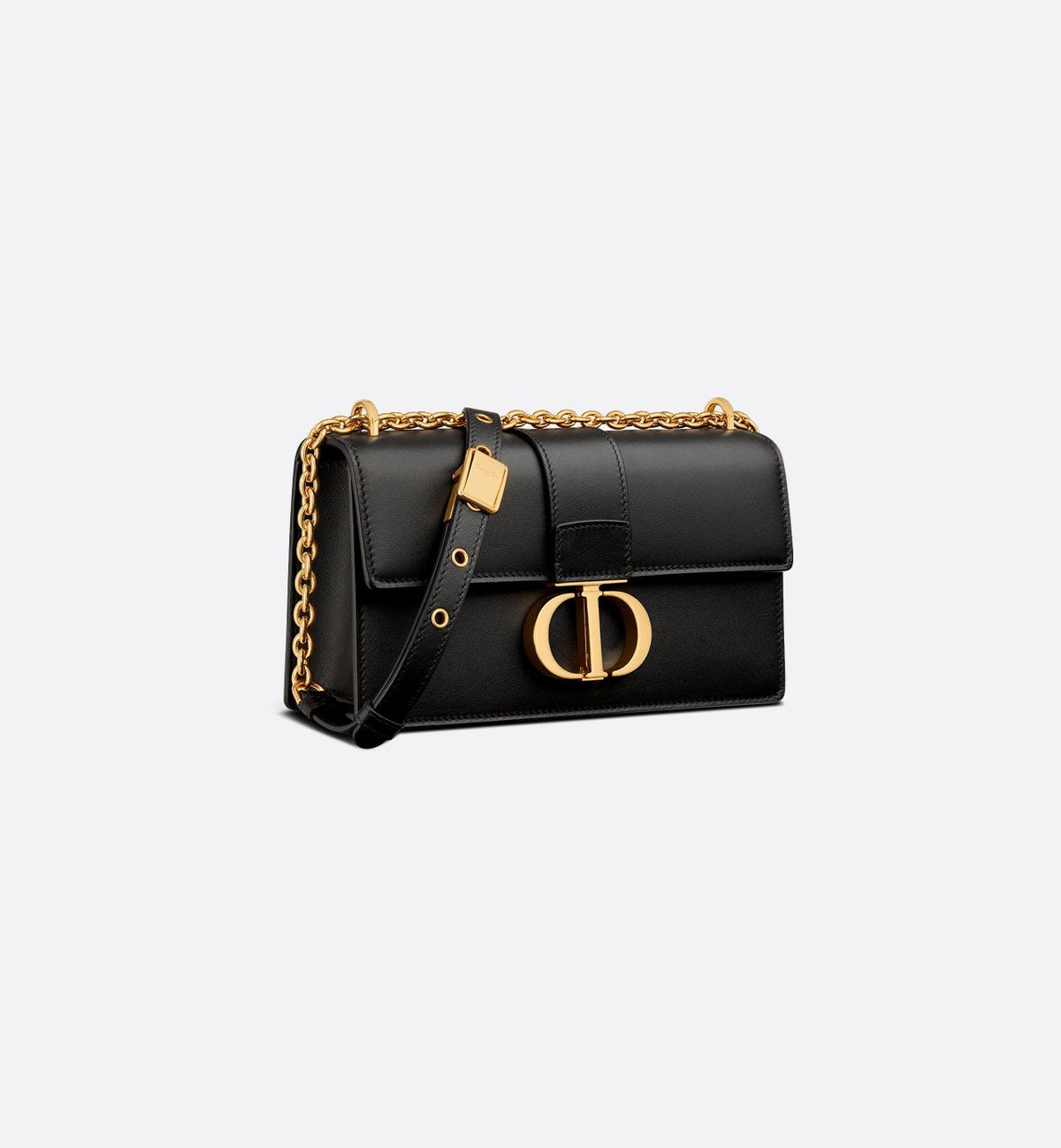 Dior Sac East-West Chaîne 30 Montaigne Cuir Noir 2