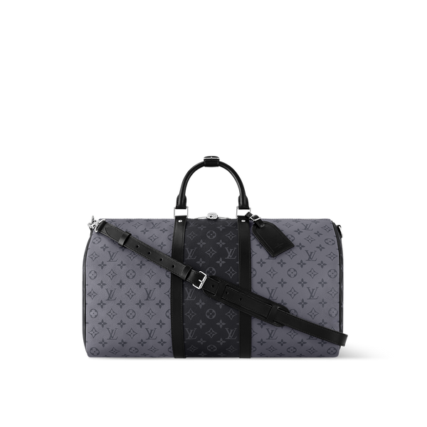 LOUIS VUITTON — Keepall Bandoulière 50 Monogram Éclipse