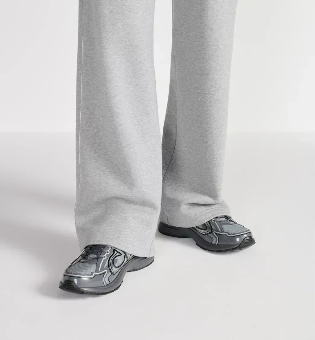 DIOR B30 SNEAKER – DIOR OBLIQUE TECHNICAL MESH GRIS FONCÉ & NOIR