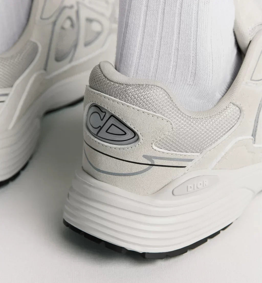 DIOR B30 SNEAKER – DIOR OBLIQUE TECHNICAL MESH BLANC & ÉCRU