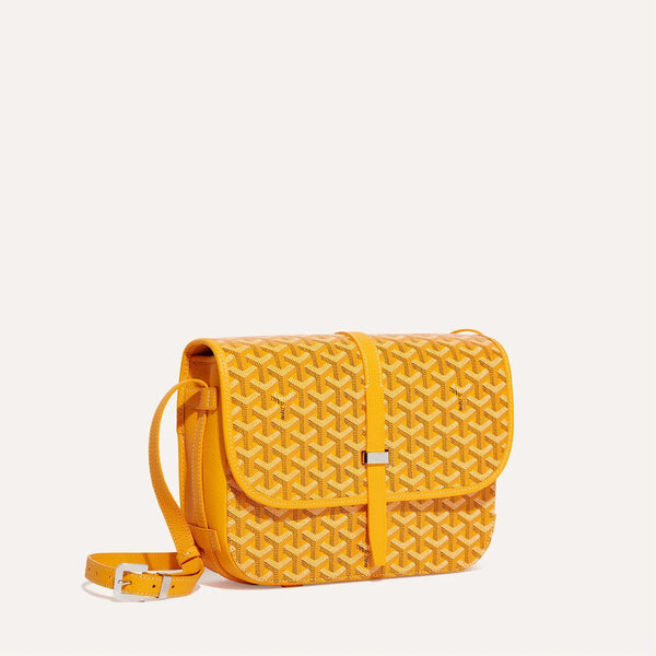 GOYARD - Sac Belvédère MM 'Jaune'