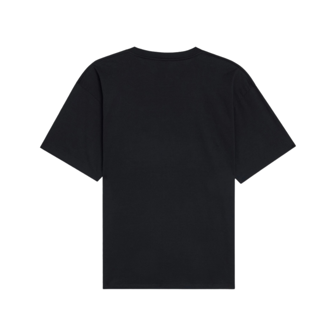 CELINE — T-shirt logo imprimé, jersey de coton, Noir