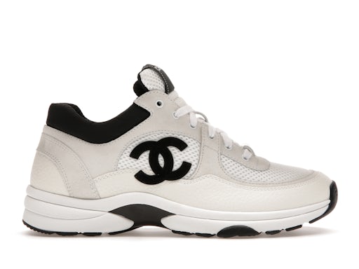 CHANEL — Sneakers CC Blanc & Noir