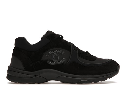 CHANEL — Sneakers CC Noir Intégral